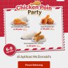 Promo MCDONALDS Chicken Poin Party Tukar 30 Poin bisa dapat Ayam MCD