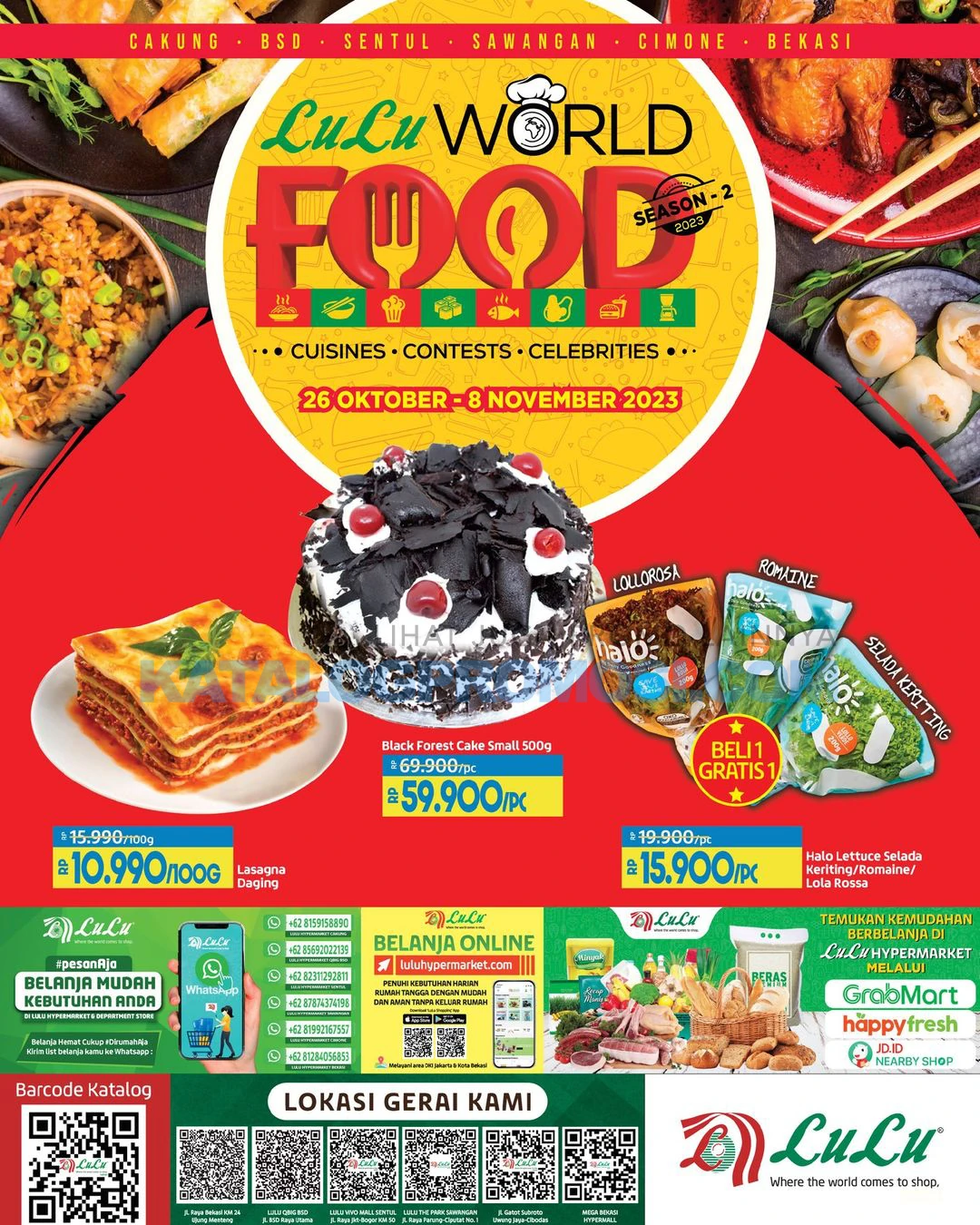 <div>Katalog LuLu Hypermarket & Department Store WORLD OF FOOD – Belanja hemat sampai dengan 50%</div>