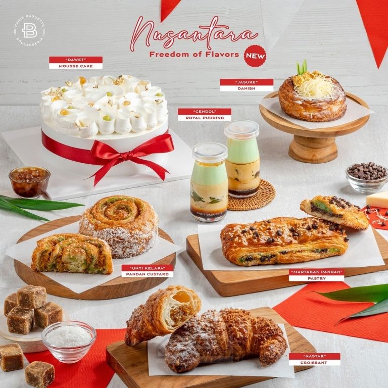 Promo Paris Baguette Taste Of “Merdeka!” Nusantara Freedom of Flavours series