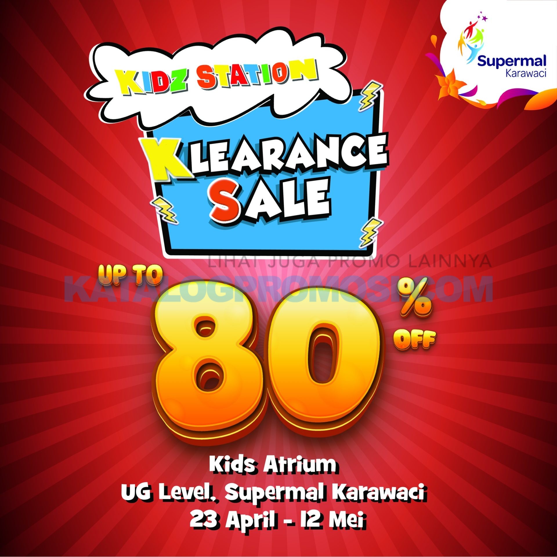 Promo KIDZ STATION Klearance Sale up to 80% off