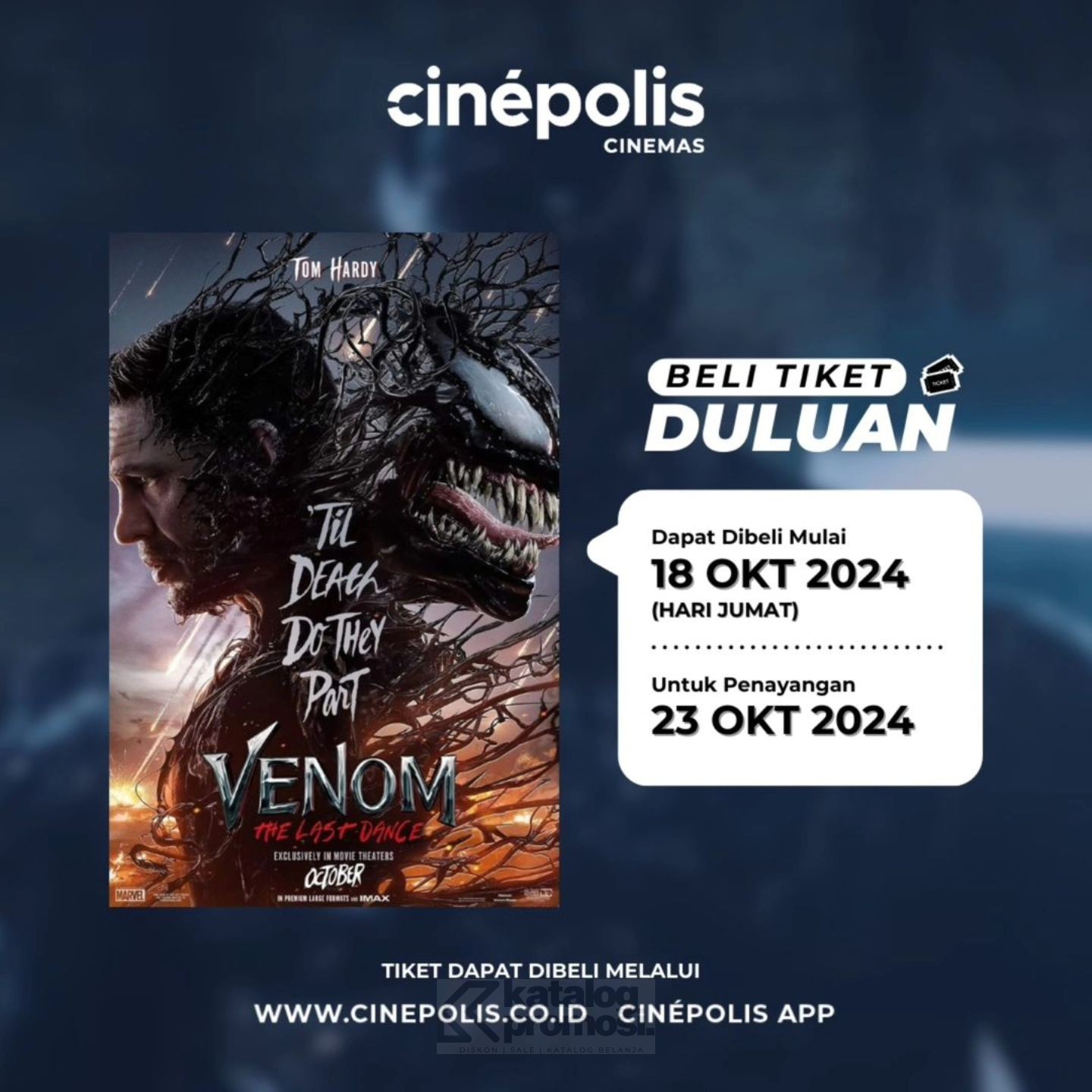 Promo CINEPOLIS PRESALE Venom: The Last Dance