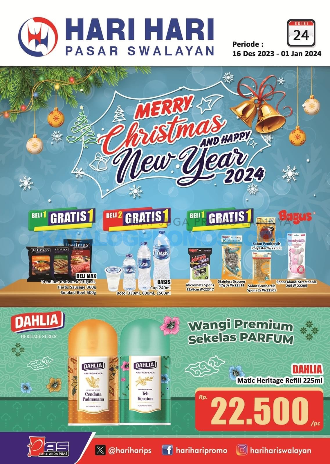 Promo Hari Hari Pasar Swalayan Katalog Mingguan Desember