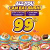 PROMO SUSHI MENTAI ALL YOU CAN EAT SUSHI cuma Rp. 99RIBU