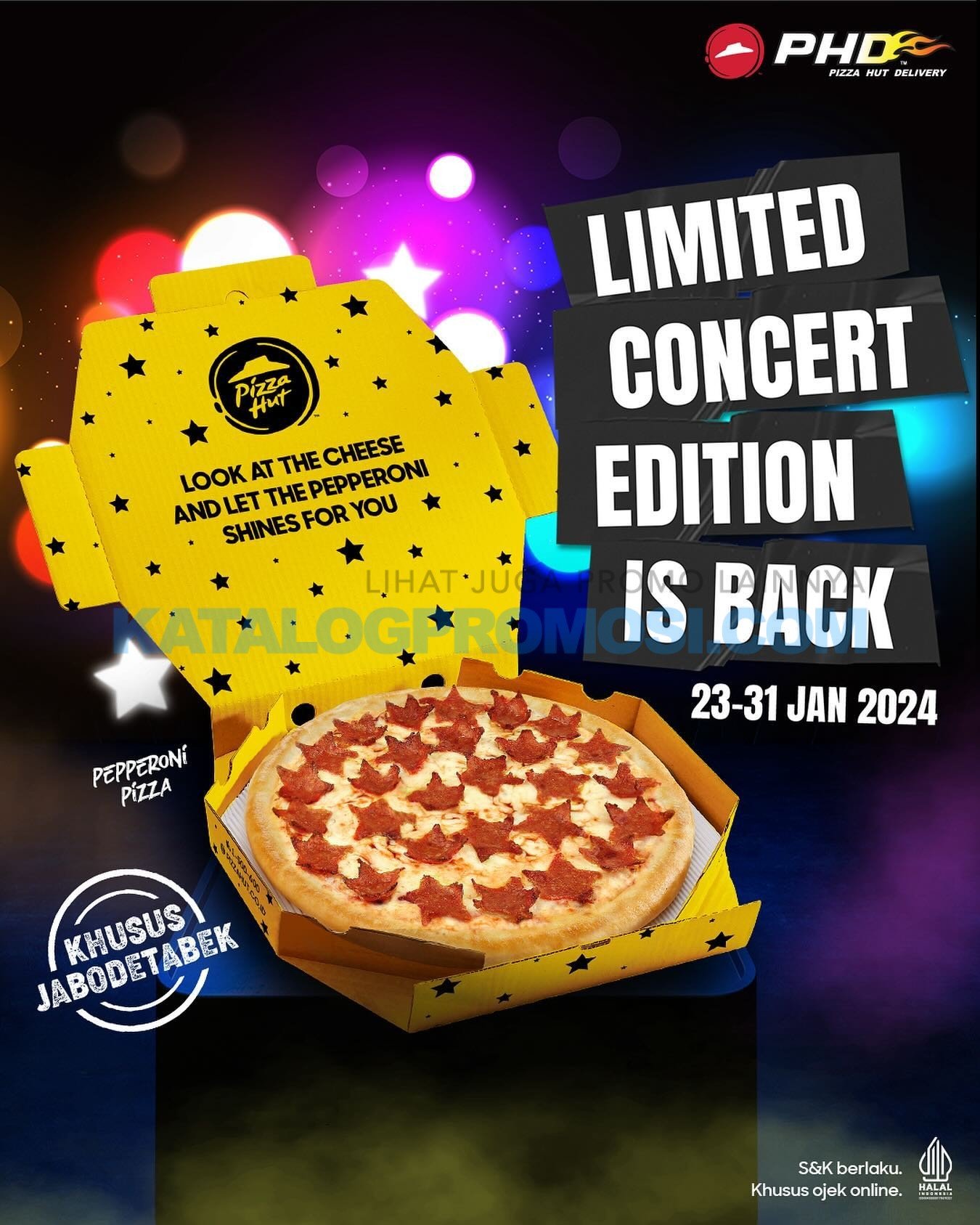 BARU! PHD Pepperoni Pizza Limited Concert Edition