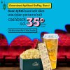 Promo CINEMA XXI GOPAY - Cashback hingga 35.000 GoPay Coins untuk transaksi dengan GOPAY berlaku selama bulan 01-31 MARET 2024