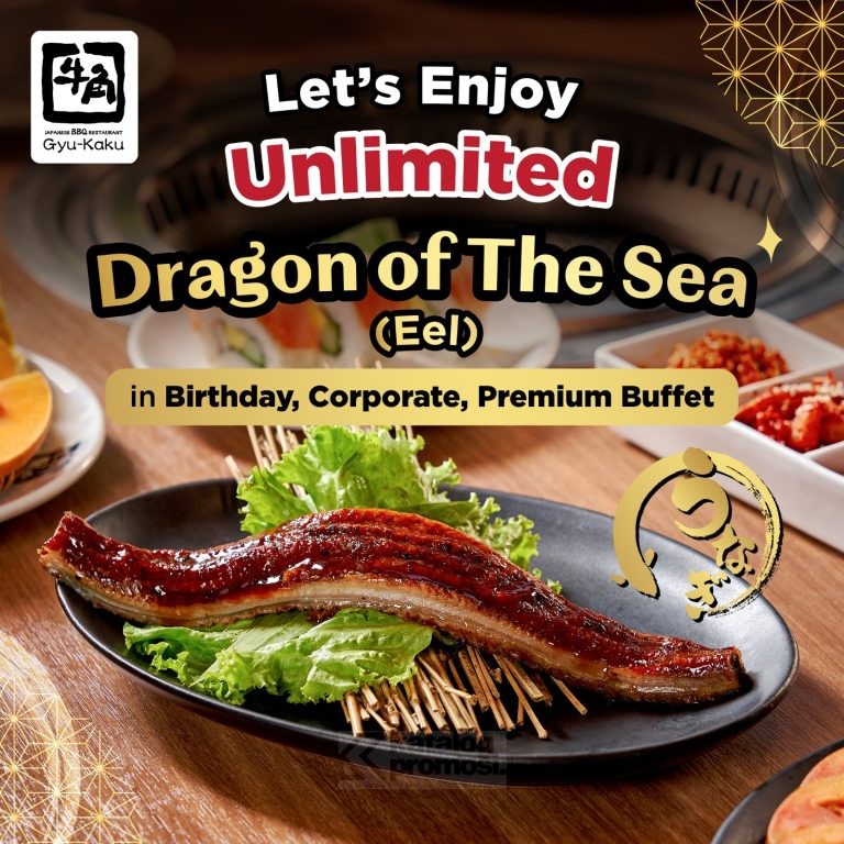 Promo GYUKAKU UNLIMITED Gyu-Kaku DRAGON OF THE SEA (UNAGI)