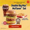 Promo MCDONALDS Double Big Mac McFlavor Set mulai Rp. 89.500