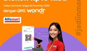 Promo ALFAMART QRIS WONDR by BNI - DAPATKAN DISKON Rp. 10RIBU