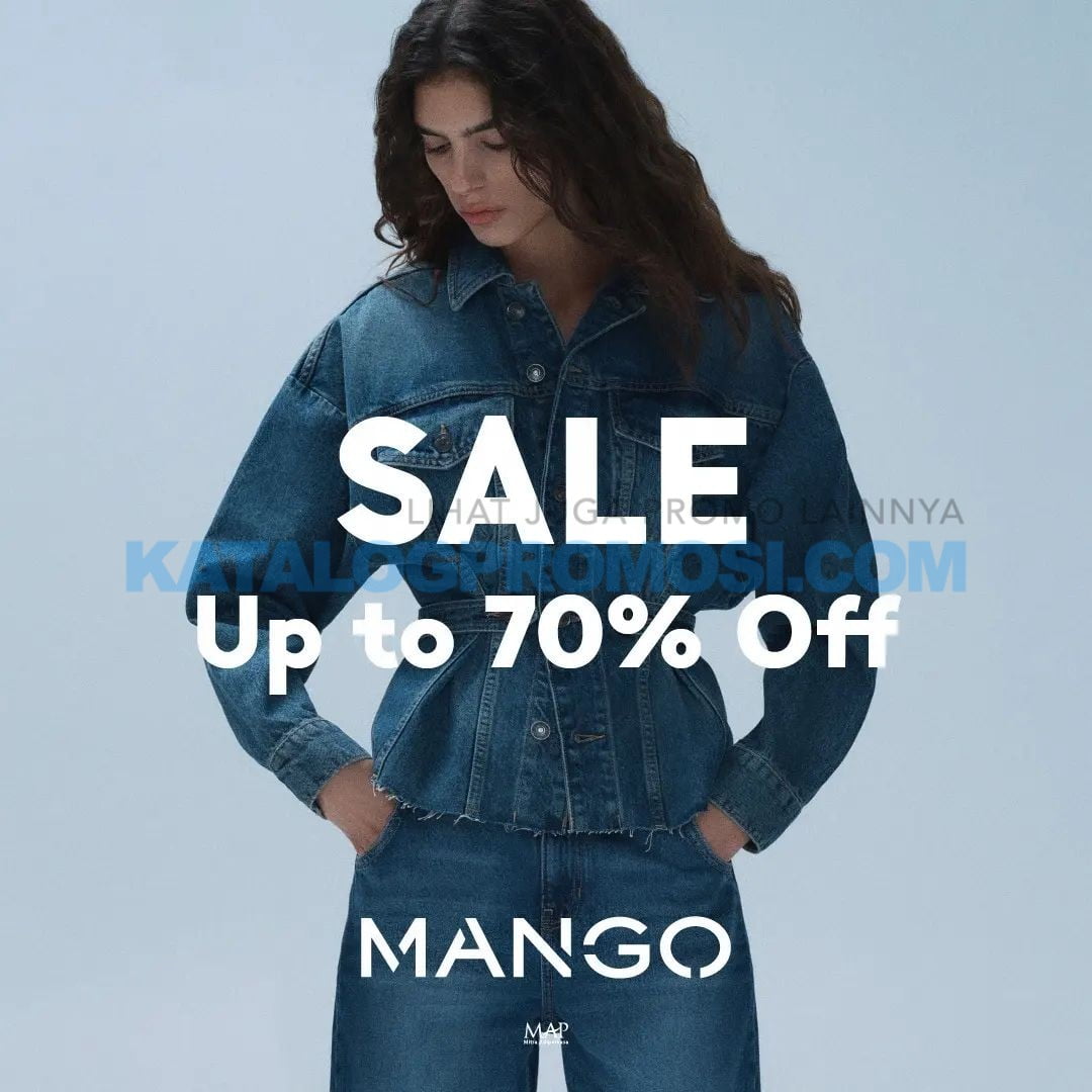 Promo MANGO FINAL SALE up to 70% Off*