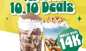 Promo 10.10 Yuba Tea Minuman Favorit cuma 14ribu