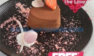 Promo THE YUMZ VALENTINE – dapatkan GRATIS Chocolate and Cream Cake*