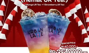 Promo URBAN LATTE COMBO URTEA cuma Rp. 35.000,- AJA!