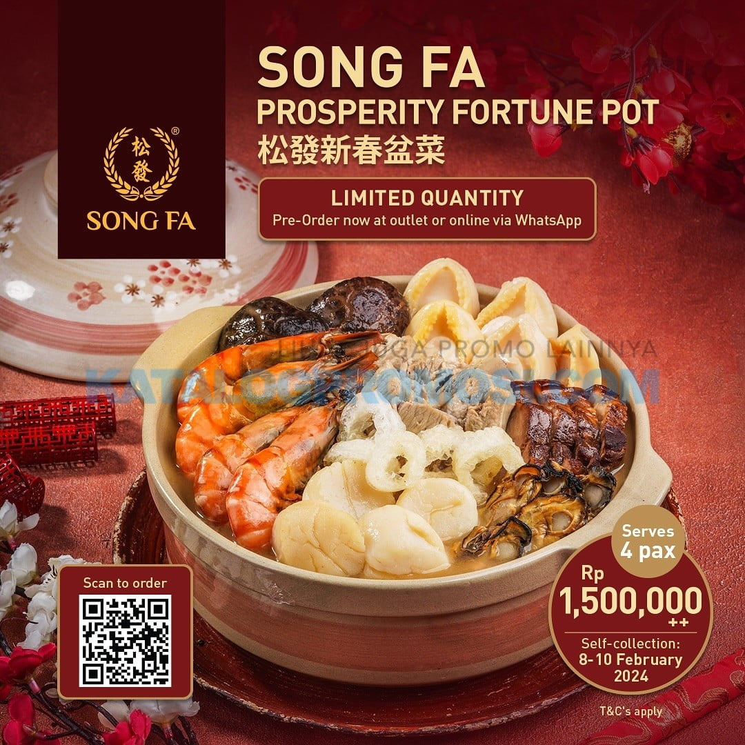 Celebrate Chinese New Year 2024 with our Song Fa Prosperity Fortune Pot
