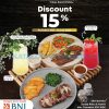 Promo THE HARVEST SPESIAL BNI - dapatkan DISKON HINGGA 15% berlaku tanggal 01 Mei - 31 Juli 2024