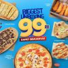 DOMINO'S PIZZA Promo BIGGEST UNBOXING - Paket 6 Menu cuma Rp. 99RIBU