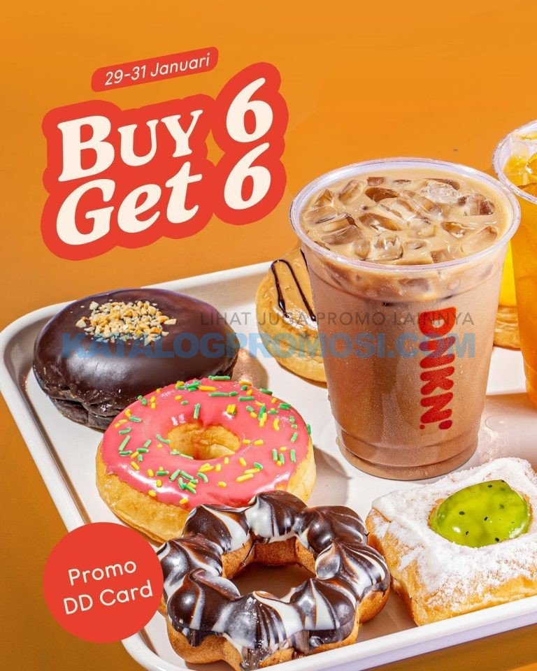 Promo Dunkin' Donuts APRIL 2024