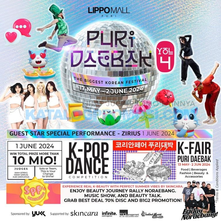 PURI DAEBAK di LIPPO MALL PURI mulai tanggal 17 Mei - 02 Juni 2024