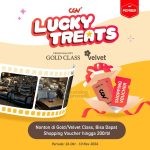 Promo CGV Lucky Treats – Dapatkan Shopping Voucher dan Movie Voucher!