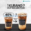 PROMO FAMILYMART UPSIZE MINUMAN cuma TAMBAH Rp. 3.000