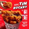 PROMO KFC TIN BUCKET GRATIS 2 AYAM *! BEGINI CARA REDEEMNYA 😍