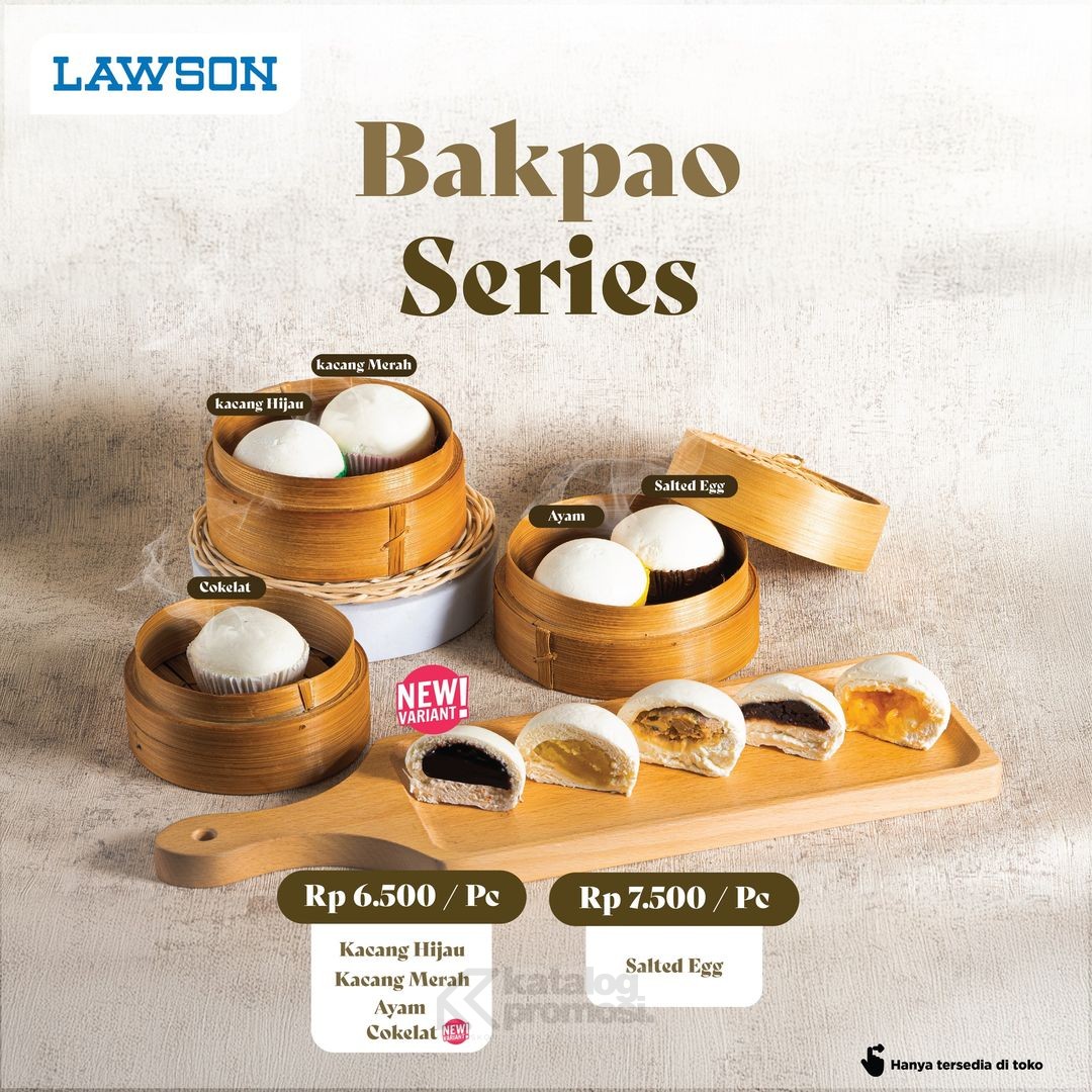 Promo LAWSON BAKPAO series mulai Rp. 6.500