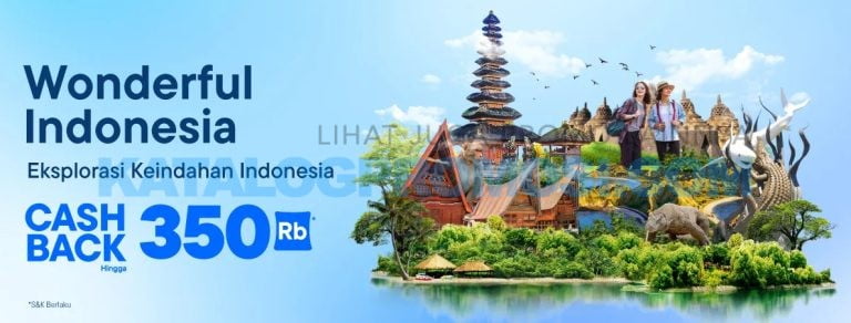 Paket Wisata Tour Wonderful Indonesia Di Blibli Promo Cashback Hingga 350K