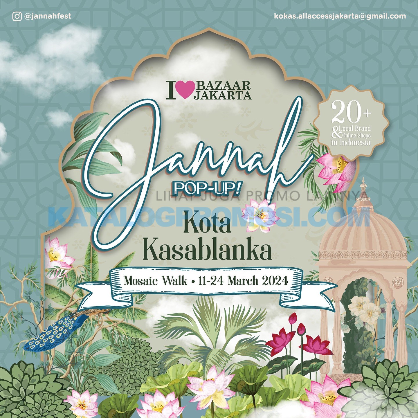 Jannah Fest Pop Up Bazaar di KOTA KASABLANKA