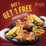 Promo Fiesta Steak Buy 1 Get 1 Free Chicken Steak