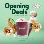 Promo Haagen-Dazs Dipshop Lippo Mall Puri Gratis Upsize dan Diskon 50%