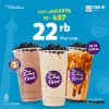 Promo CHATIME HUT JAKARTA 497, BELI MINUMAN LARGE CUMA Rp. 22RIBU berlaku tanggal 20-23 Juni 2024