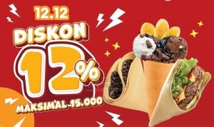 Promo DCREPES 12.12 Diskon 12% Untuk Menu Favorit!