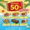 Promo DCOST DISKON 50% TANPA MINIMUM PEMBELIAN!!!