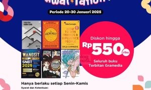 Promo GRAMEDIA SPESIAL BRI - DISKON HINGGA Rp. 550.000