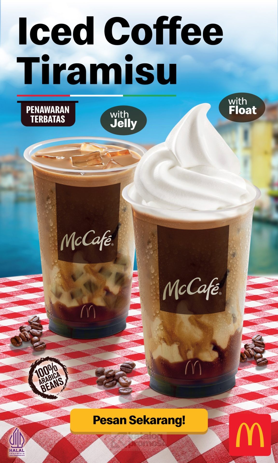 Promo MCDONALDS Baru! Iced Coffee Tiramisu