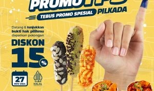 Promo CHEON TPS Tebus Promo Spesial Pilkada - Diskon 15%