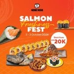 Promo Genki Sushi Salmon Freshness Fest mulai Rp. 20RIBUAN