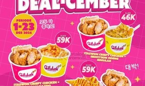 Promo Gildak Super Deal-Cember: Jajan Menu Favorit Mulai Rp46.000