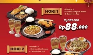 Promo Gokana Resto Paket Hoki buat Berdua cuma Rp 88.000