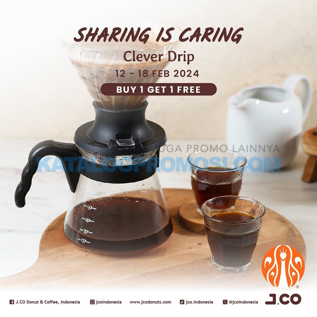 Promo JCO BUY ONE GET ONE FREE untuk Pembelian Kopi dengan Metode Syphon