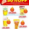 Promo PEMILU LULU HYPERMARKET - DISKON 50% UNTUK PRODUK PILIHAN