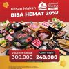 Promo Shaburi Kintan Buffet GrabFood Dine Out Deals Hemat hingga 20%