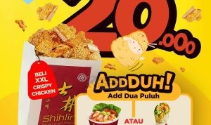 Promo Shihlin Tambah 20 Ribu Dapat Menu Pilihan