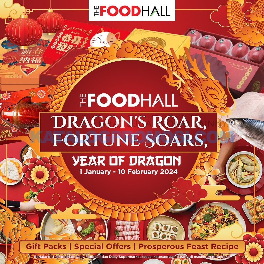 Promo THEFOODHALL IMLEK Dragon’s Roar and Fortune Soars!