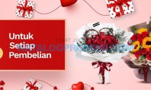 Promo Bunga Valentine’s Day di FlowerAdvisor Hemat 10%