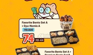 Promo San Gyu Bento Value Meals - Harga Spesial mulai dari Rp. 63Ribuan aja!