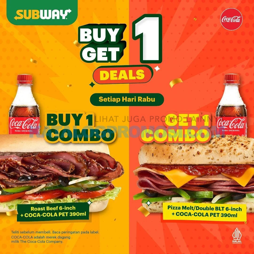 Promo Subway Indonesia FEBRUARI 2024