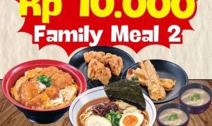 Promo Sukiya Spesial Diskon Rp. 10.000 untuk Family Meal Paket 2