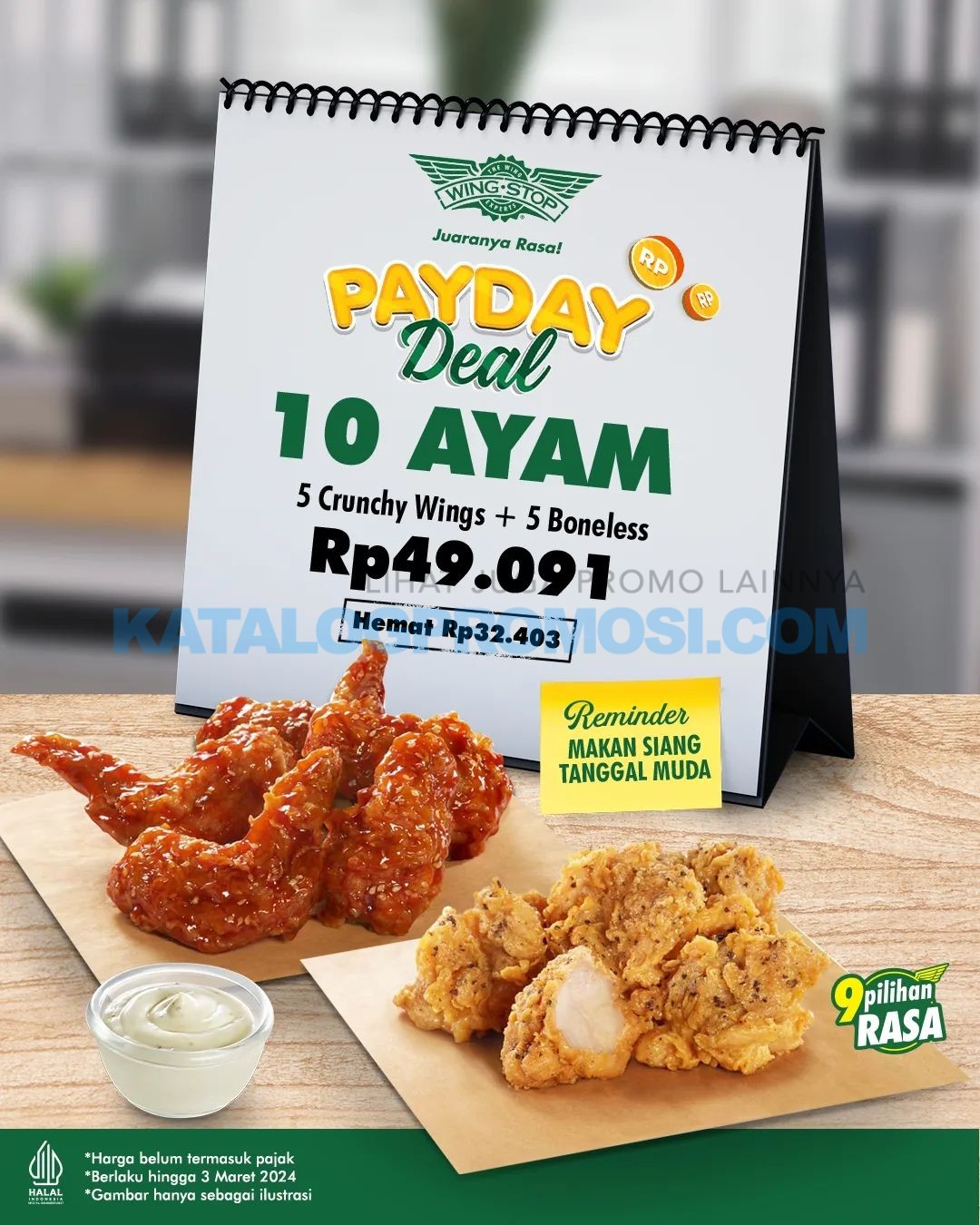 Promo Wingstop FEBRUARI 2024