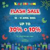 Promo KIDZ STATION LEBARAN FLASH SALE up to 30% + 10%