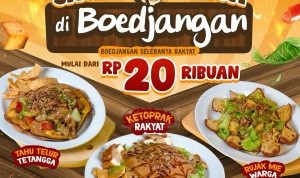 Promo Bakso Boedjangan Menu Baru Sajian Warga mulai Rp. 20ribuan aja